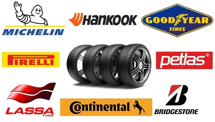 Sattığımız lastik markaları